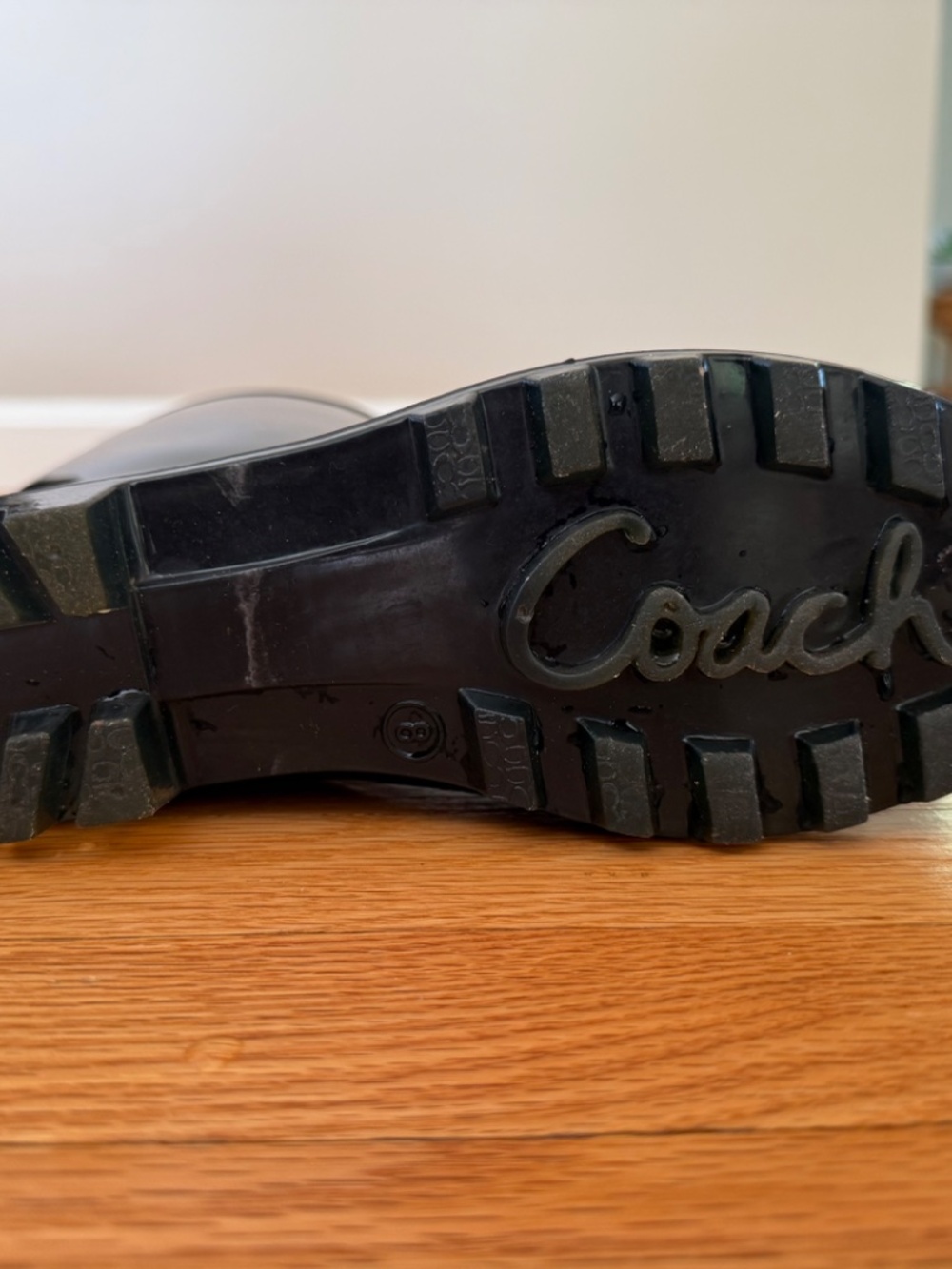 Coach Rain Boots - Picture 3 of 3